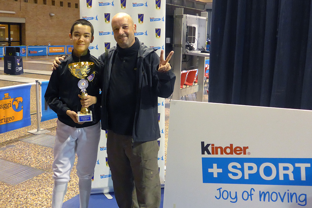 Corrado Rech conquista il bronzo al Grand Prix Kinder